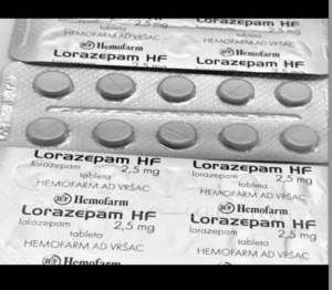 Ativan 2.5mg (Lorazepam)(Benzodiazepine)